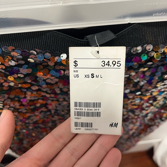 Sequin Midi Skirt - Picture 3 of 4